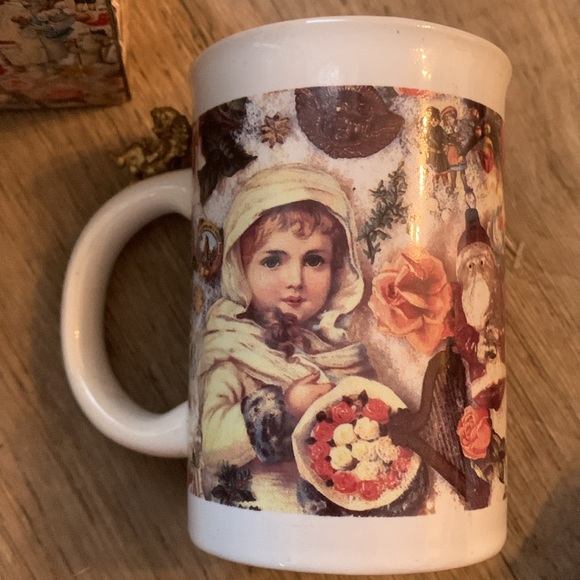 Vintage Cherub Coffee/Tea Mug GUC - Picture 2 of 6